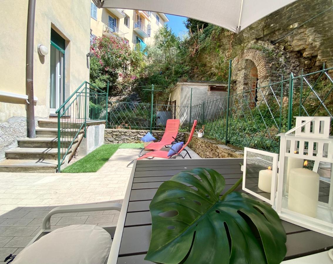 Casaviva - Lovely Trilo With Patio In Rapallo Bagian luar foto